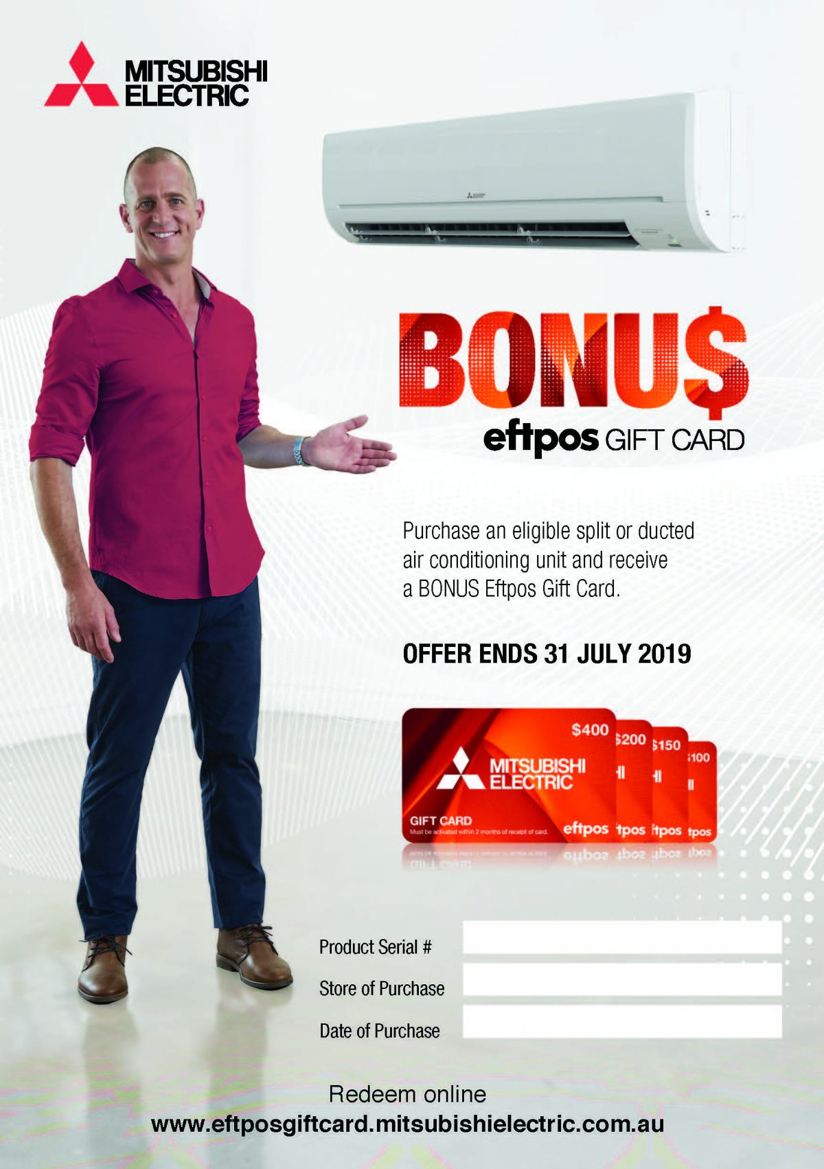Mitsubishi Electric Winter 2019 Promotion Living Cool